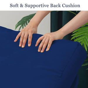 Soft & Supportive Back Cushion-Navy