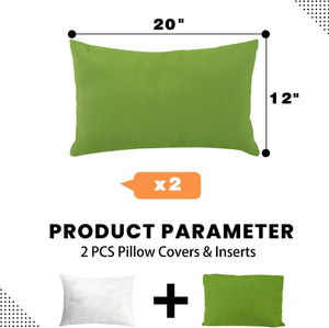 PrimePatio Outdoor Lumbar Pillows