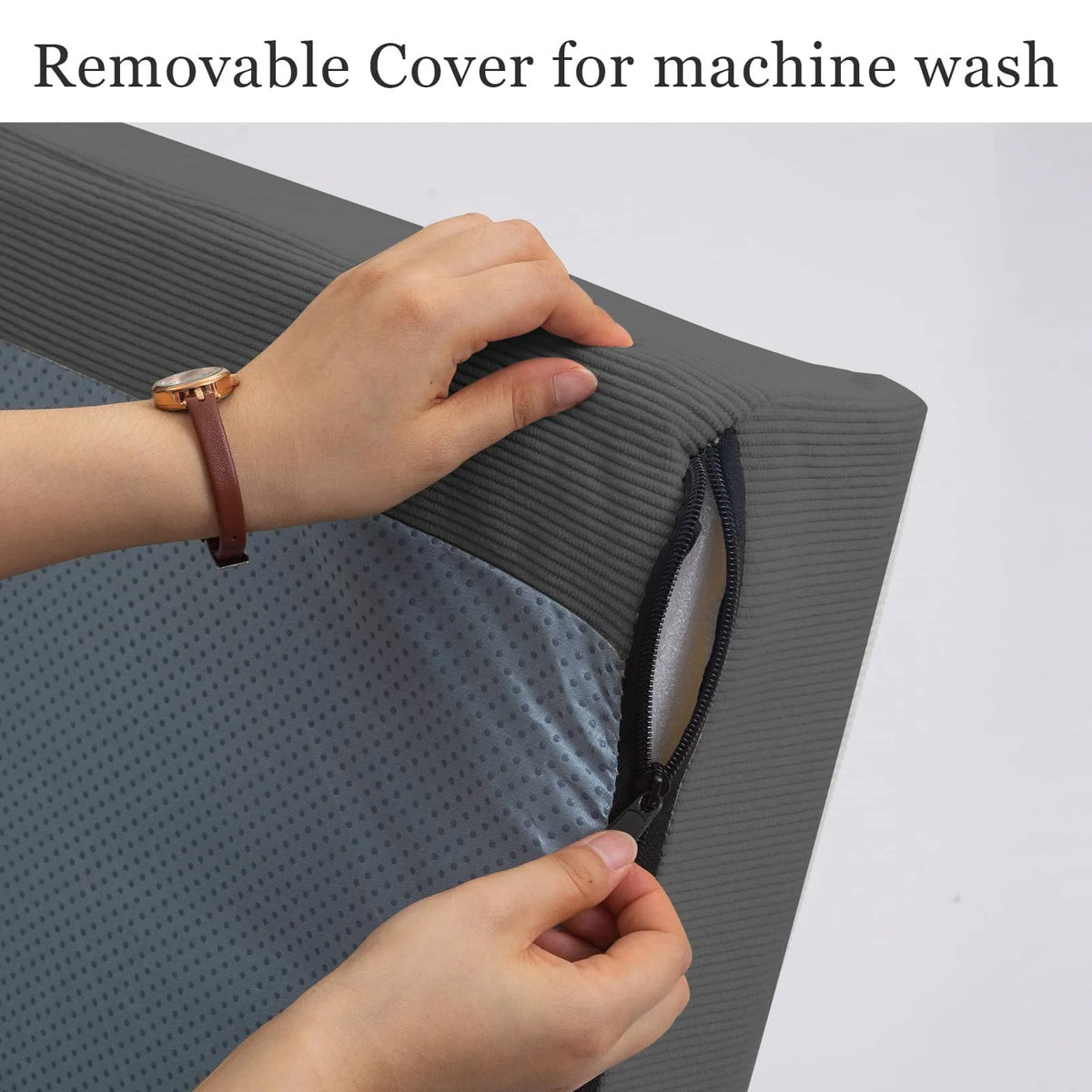 COMAX Glider Rocking Chair Removable Cover for machine wash