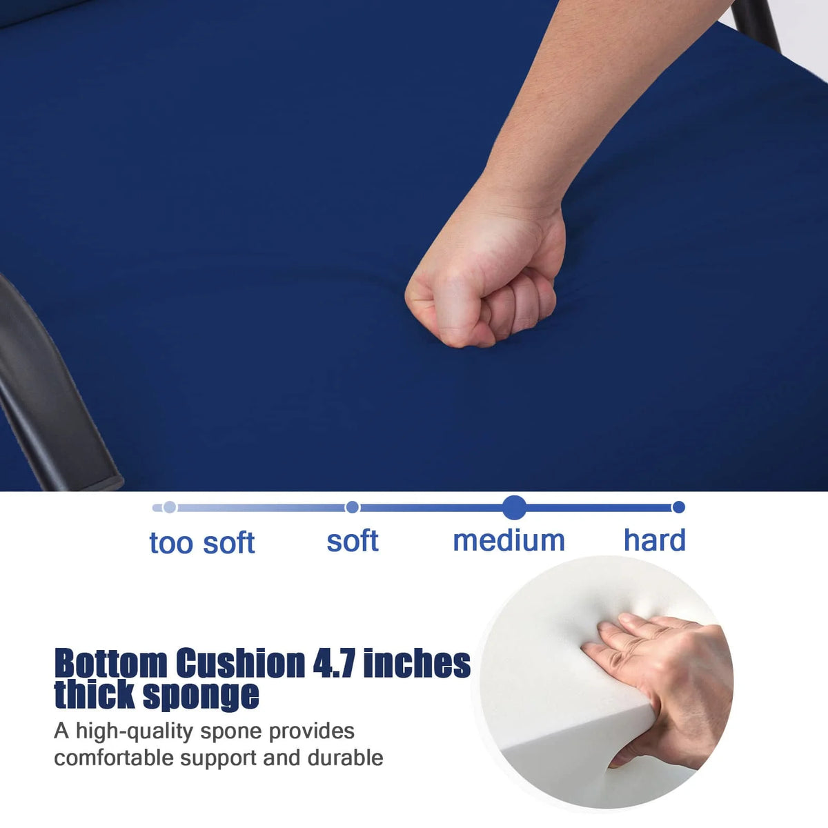 PrimePatio Rocking Chair Glider