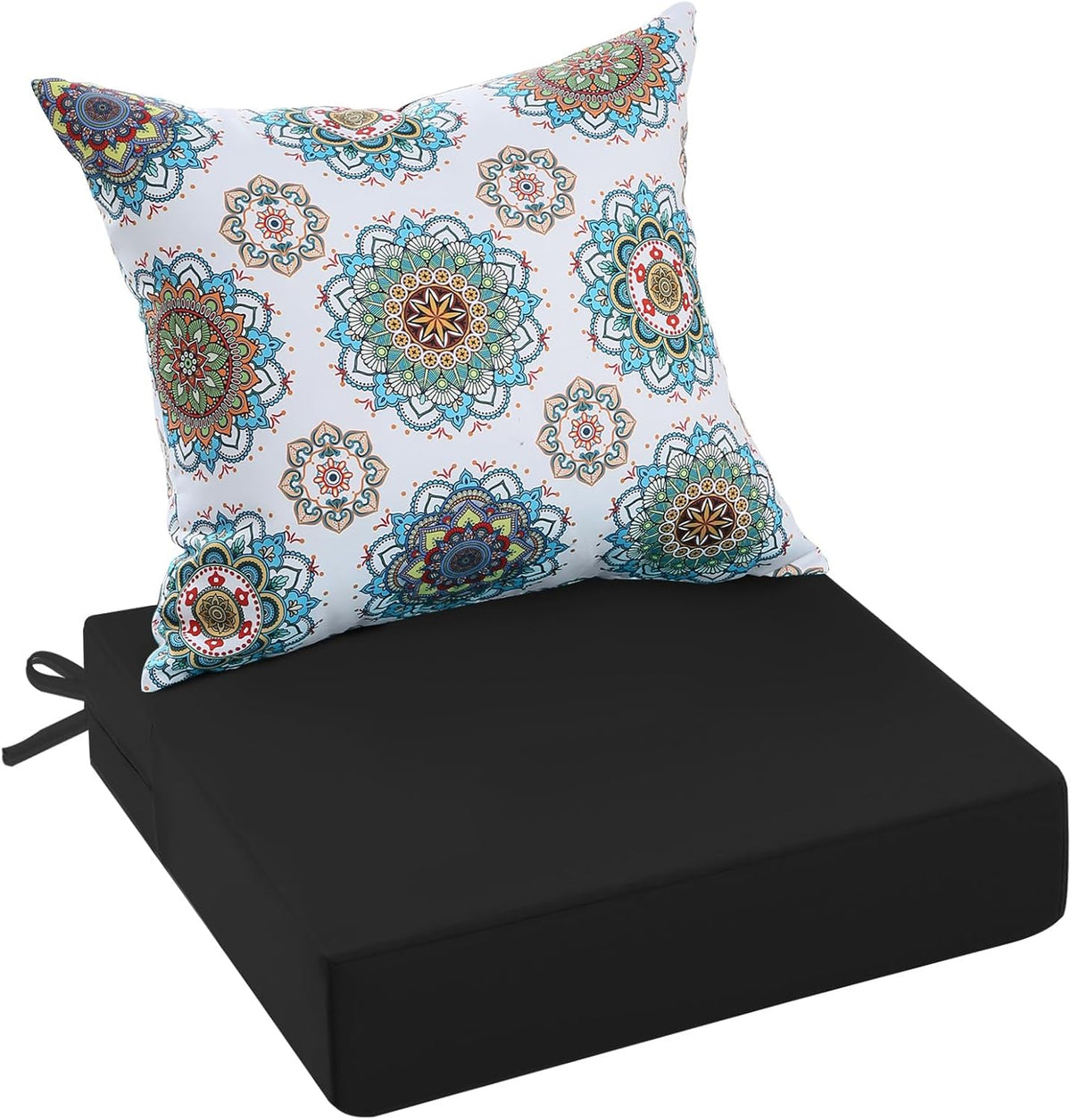 PrimePatio Outdoor Couch Cushions With Pattern