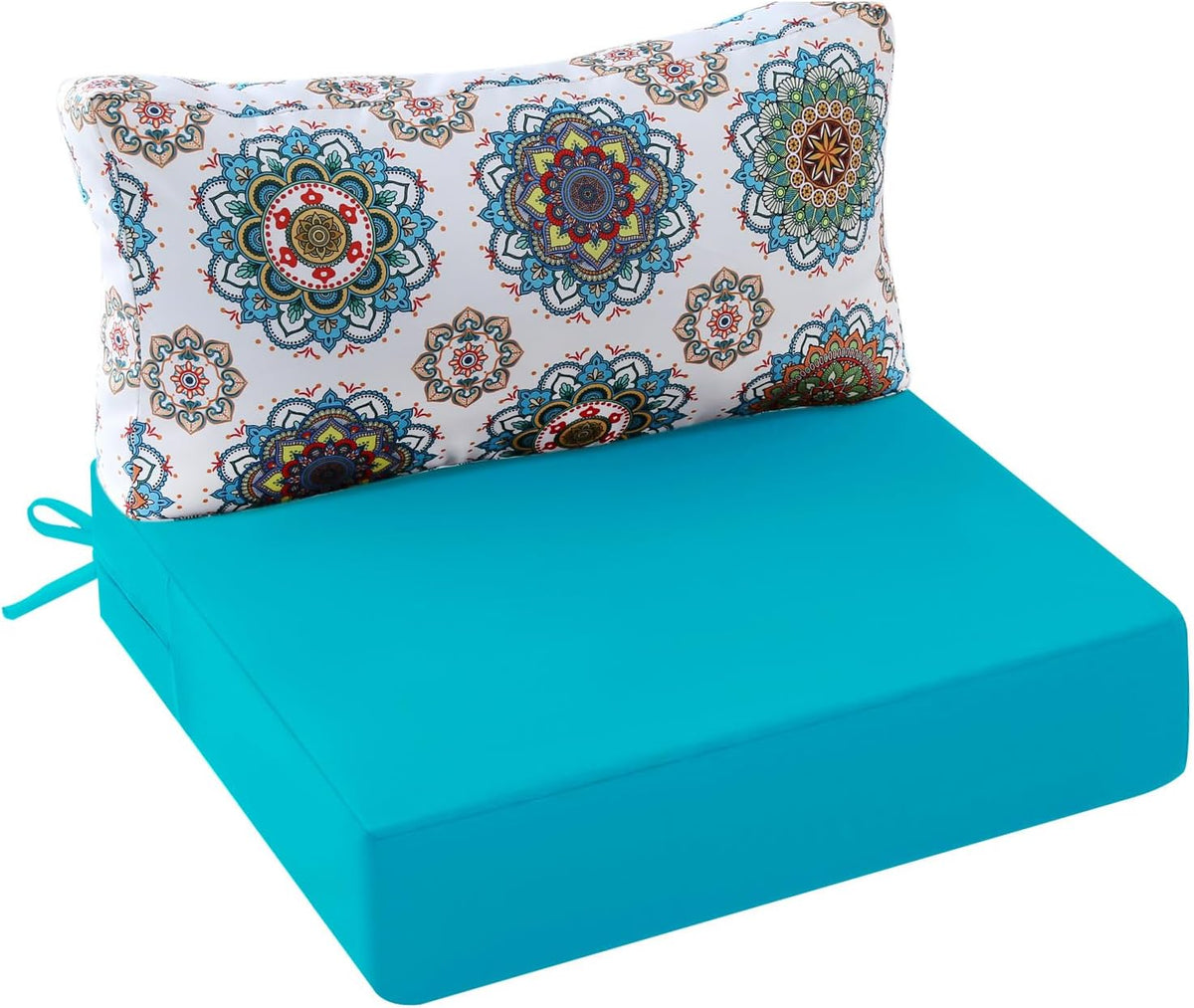 PrimePatio Outdoor Couch Cushions With Pattern