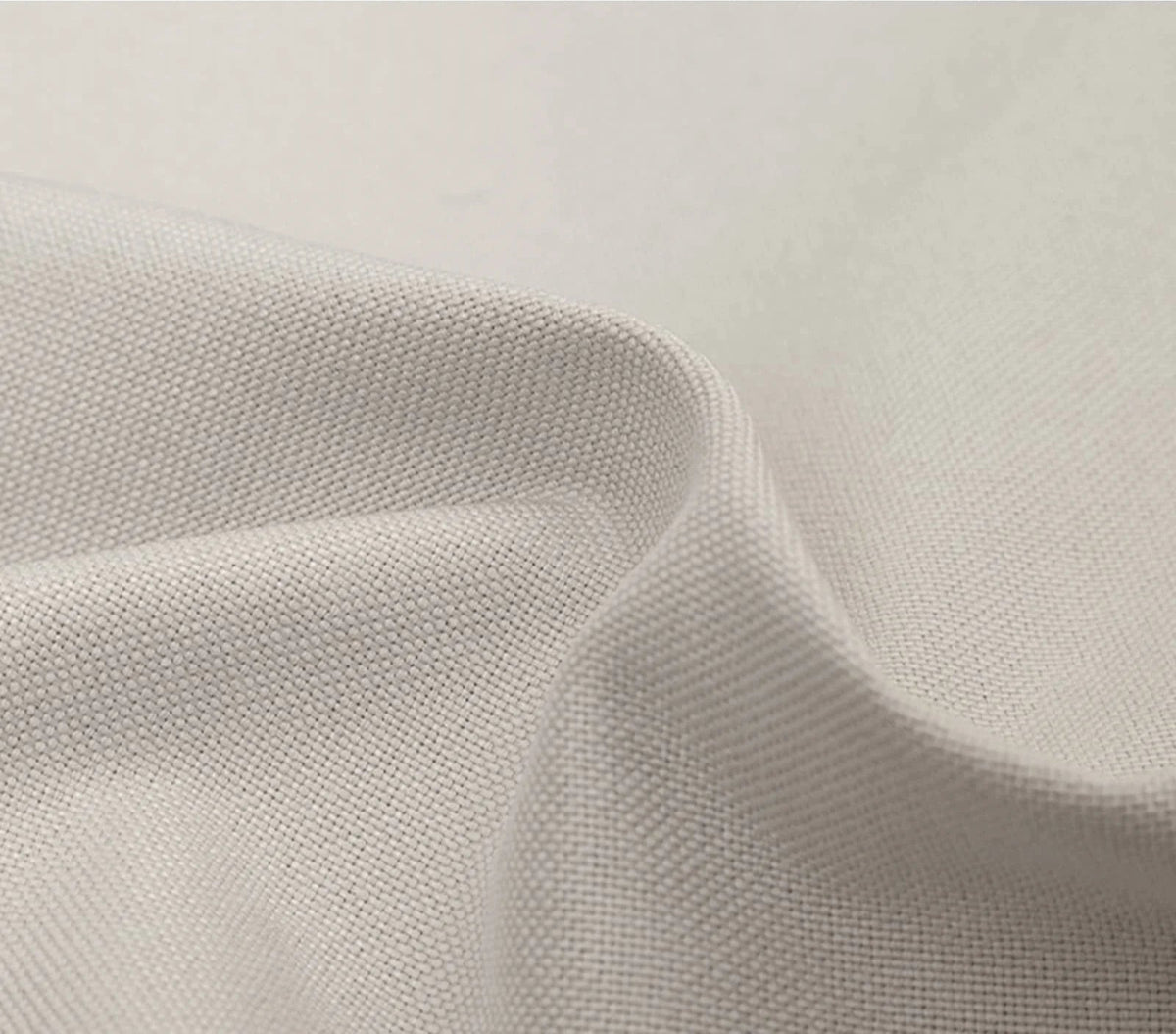 COMAX Beige Glider Rocking Chair-Cotton and Linen Fabrics display