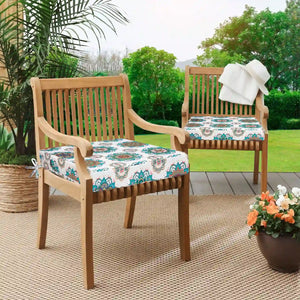 Waterproof Outdoor Chair Cushions, Patio Chair Cushions Set of 2