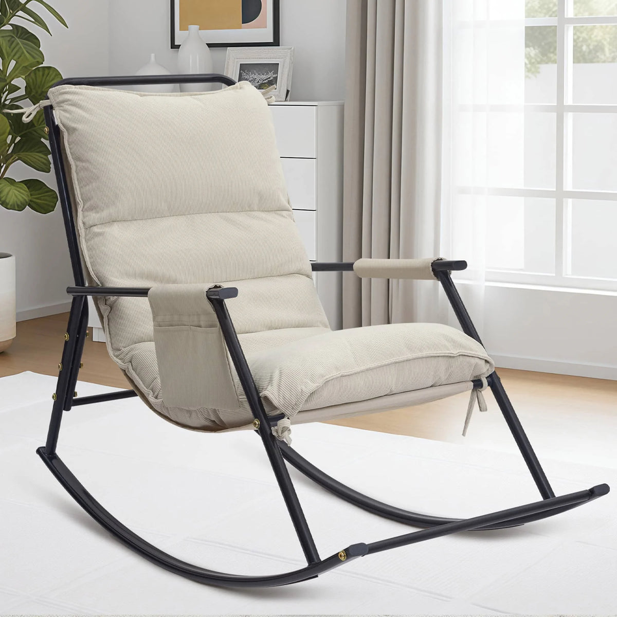 COMAX Rocking Chair scene-beige