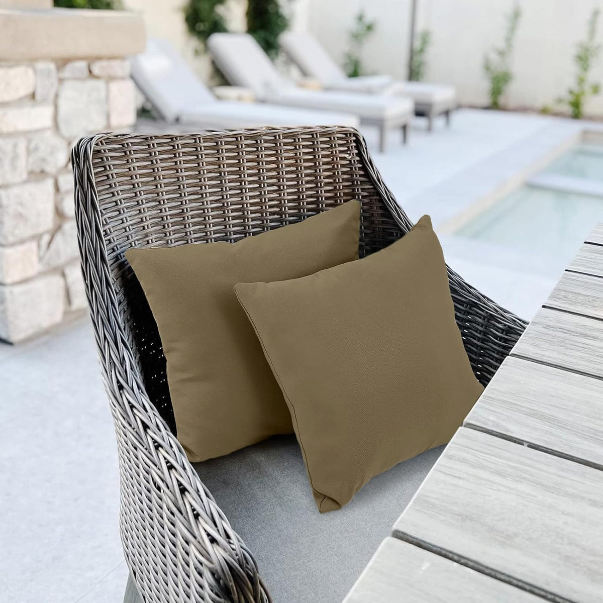 PrimePatio Outdoor Lumbar Pillows