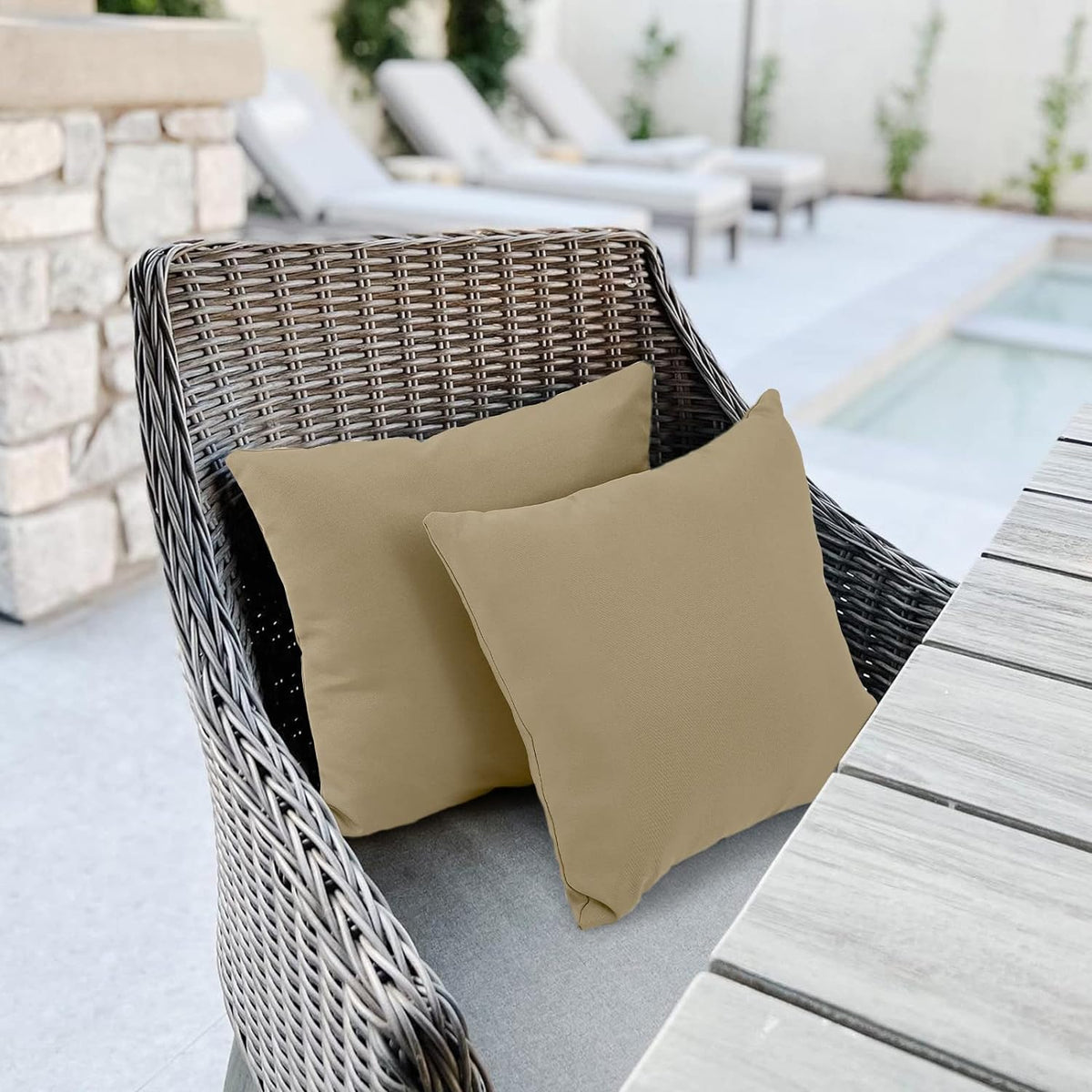 PrimePatio Outdoor Lumbar Pillows